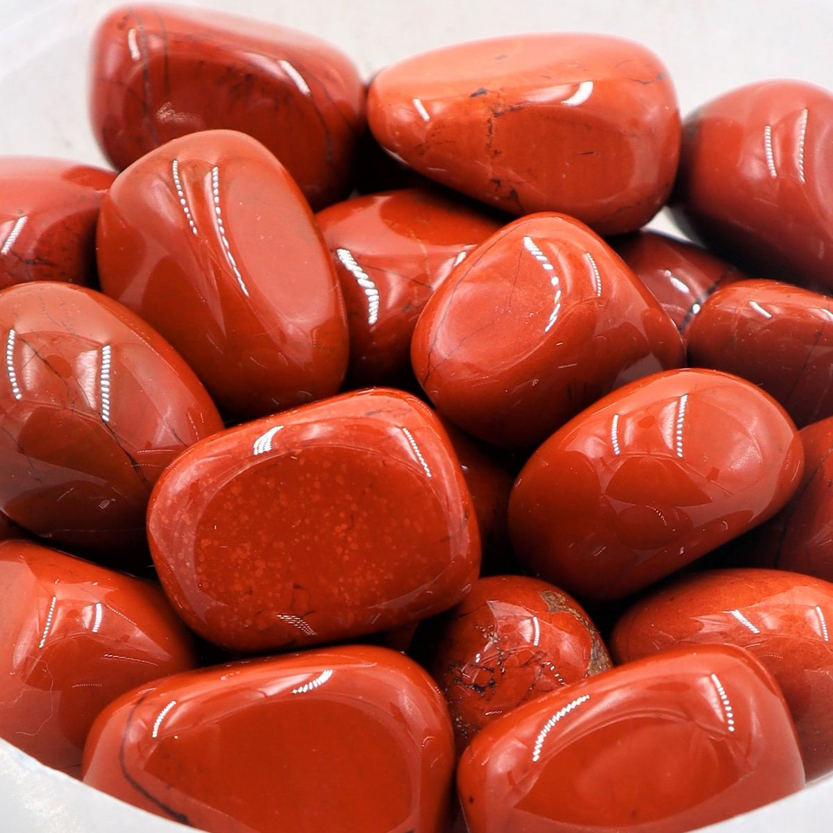 Red Jasper Tumble | Strength, Stability &amp; Courage