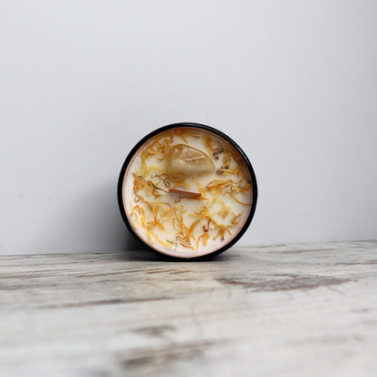 'Dream, Believe, Achieve' Soy Candle | Citrine