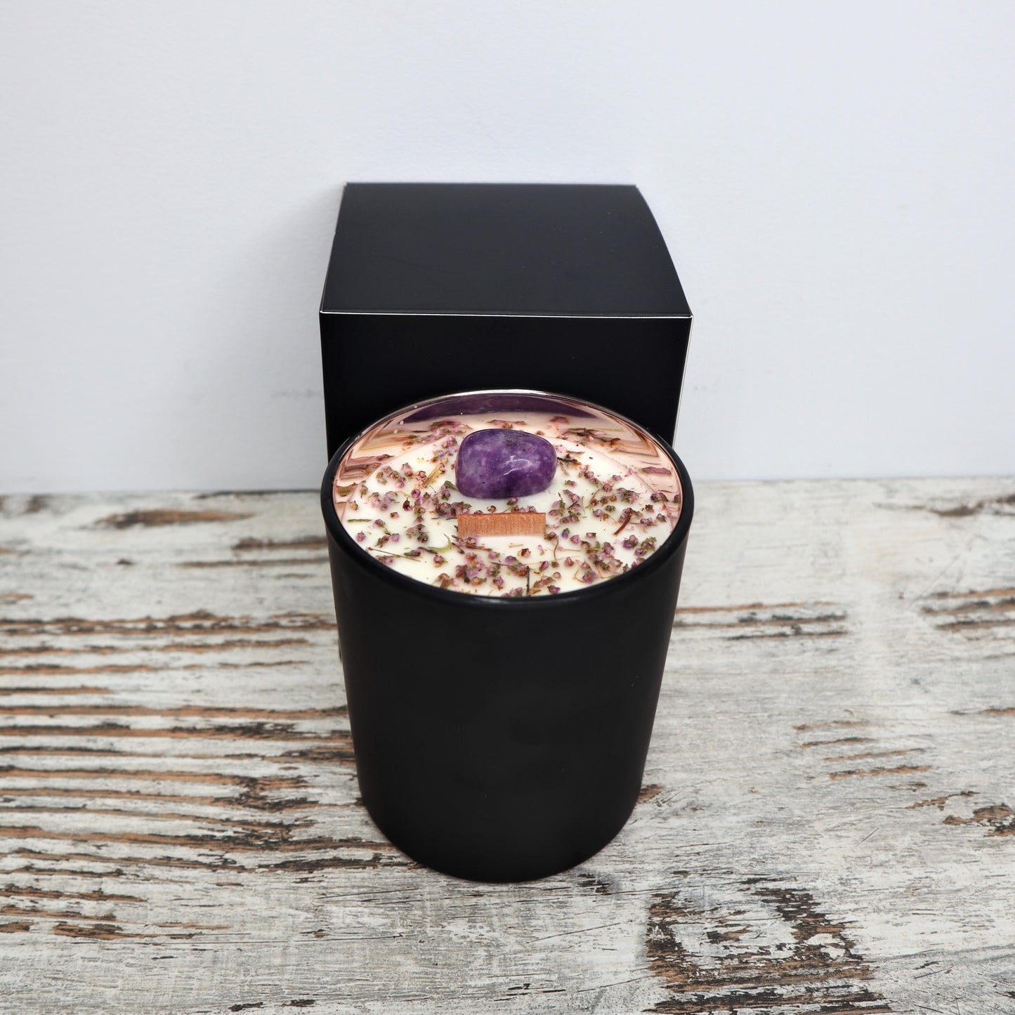 'Chill Pill' Soy Candle | Lepidolite