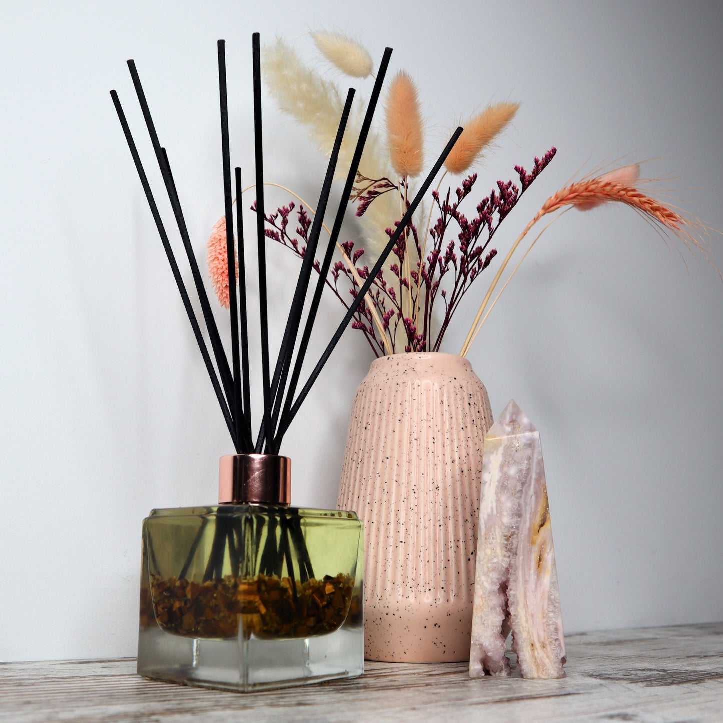 'Brave + Empowered' Reed Diffuser | Tiger Eye