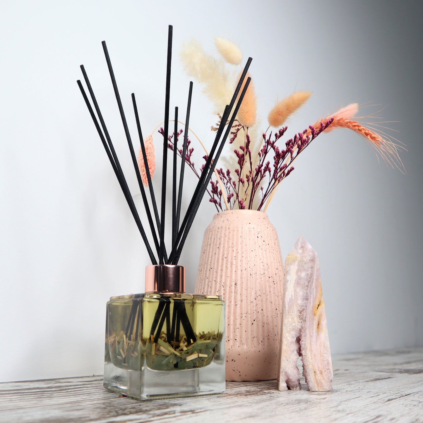 'Good Luck + Fortune' Reed Diffuser | Green Aventurine