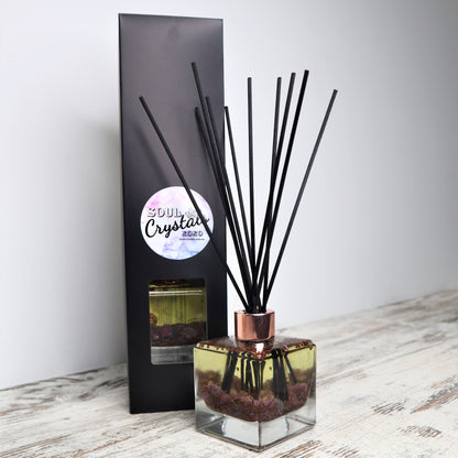 'Chill Pill' Reed Diffuser | Lepidolite