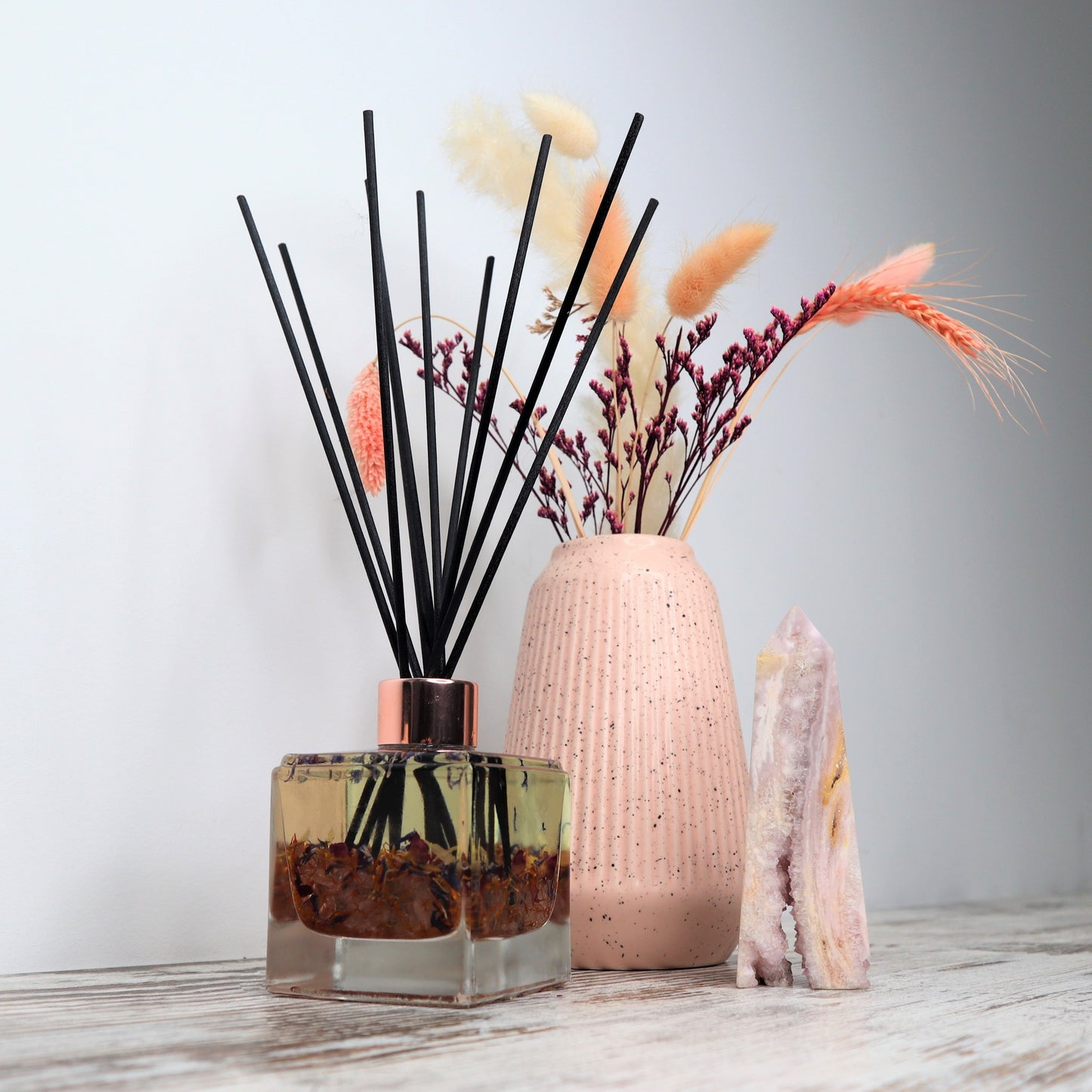 'Harmony + Balance' Reed Diffuser | Clear Quartz