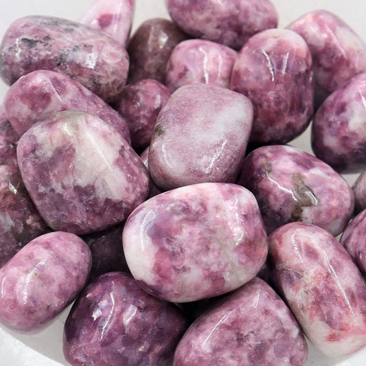 Lepidolite Tumble | Emotional Healing, Calm & Renewed Balance