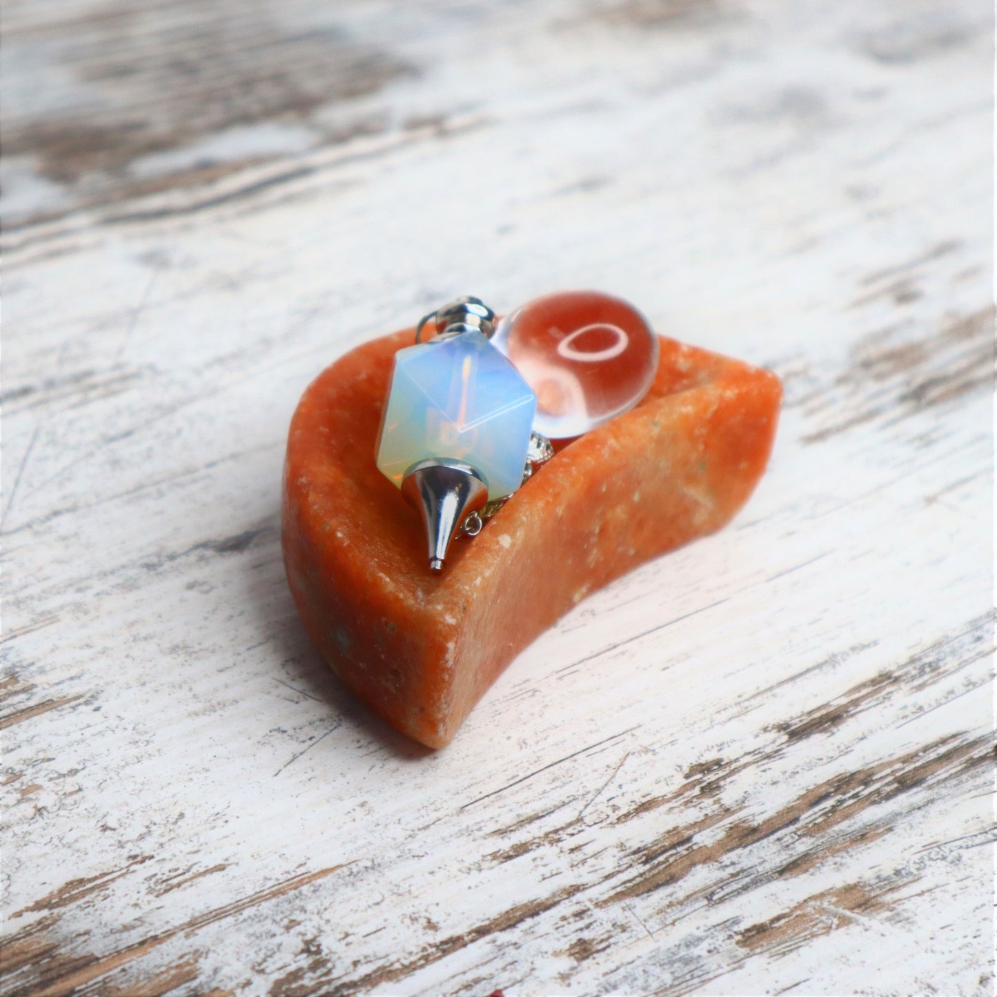 Sunstone Moon Bowl | Vitality + Solar Energy