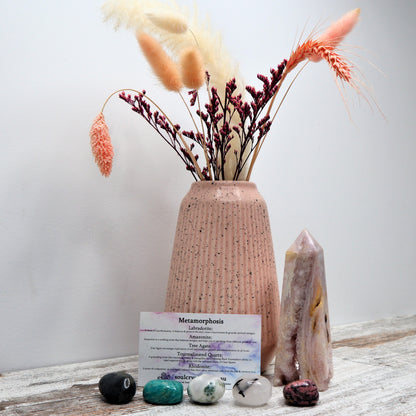 'Metamorphosis' Crystal Kit | Transformation, Intuition & Protection