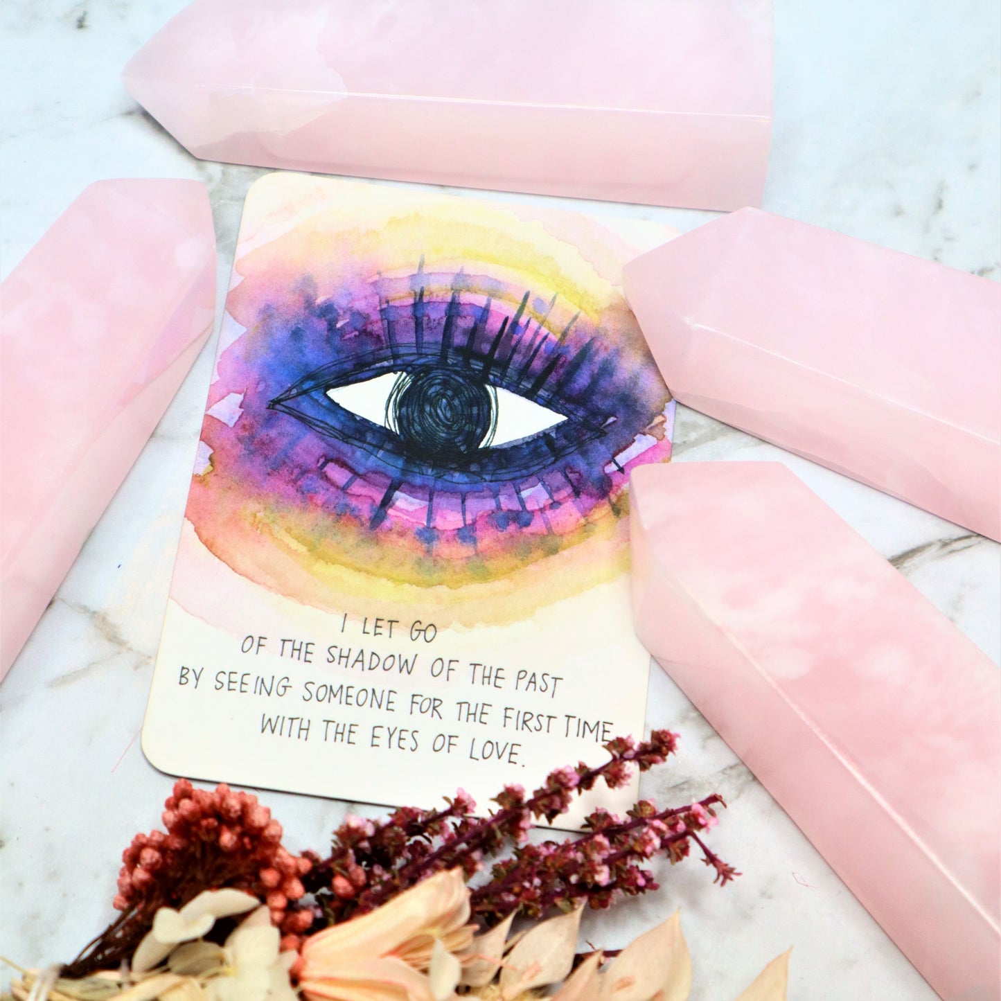 Mangano Calcite Tower | Heart Healing + Emotional Calm