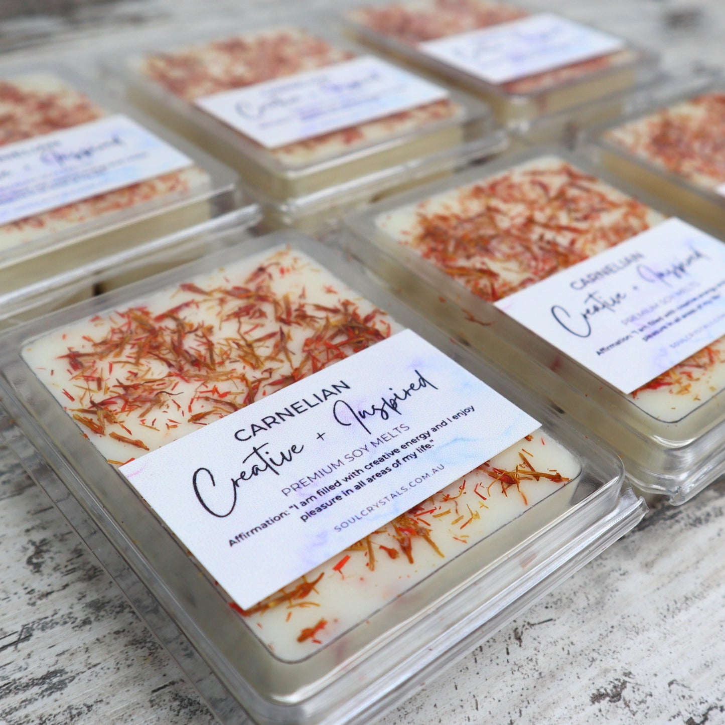 'Creative + Inspired' Soy Wax Melts | Carnelian