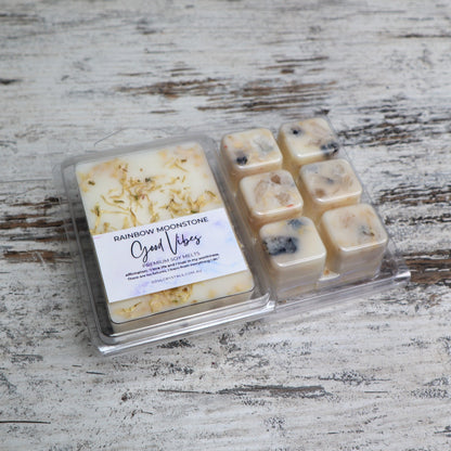 'Good Vibes' Soy Wax Melts | Rainbow Moonstone