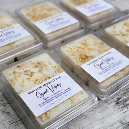 'Good Vibes' Soy Wax Melts | Rainbow Moonstone