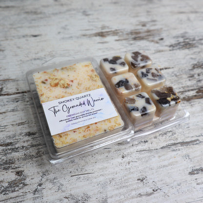 'Grounded Warrior' Soy Wax Melts | Smokey Quartz
