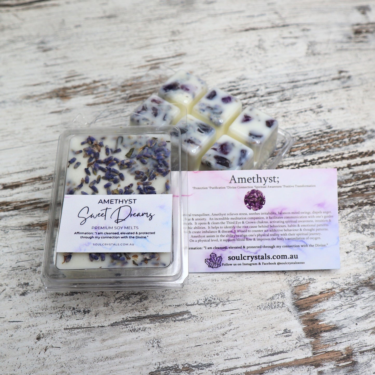 'Sweet Dreams' Soy Wax Melts | Amethyst