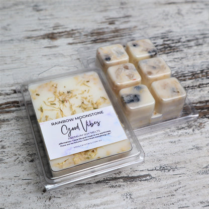 'Good Vibes' Soy Wax Melts | Rainbow Moonstone
