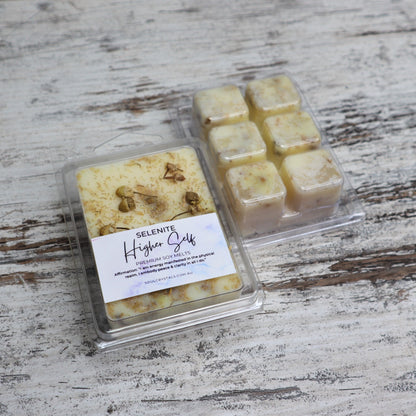 'Higher Self' Soy Wax Melts | Selenite