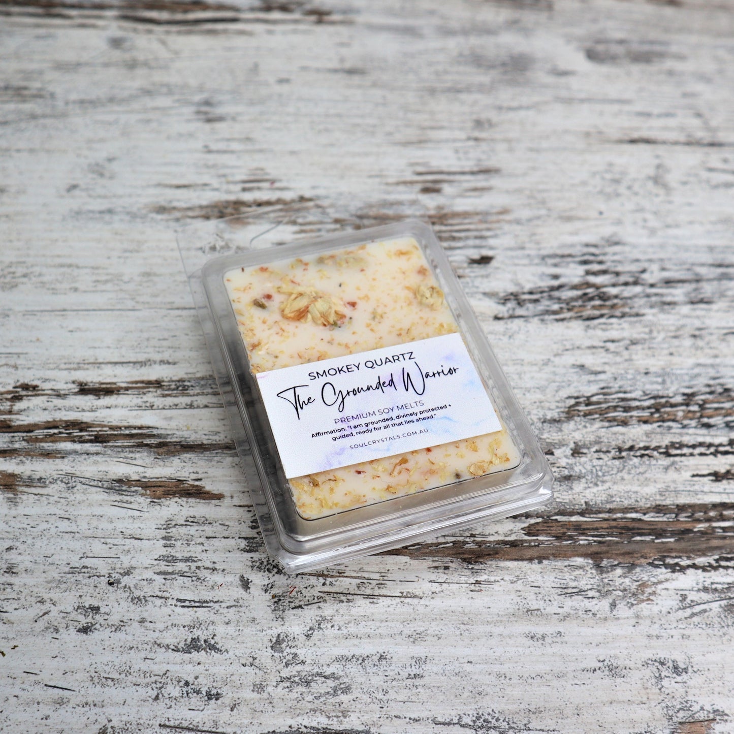 'Grounded Warrior' Soy Wax Melts | Smokey Quartz