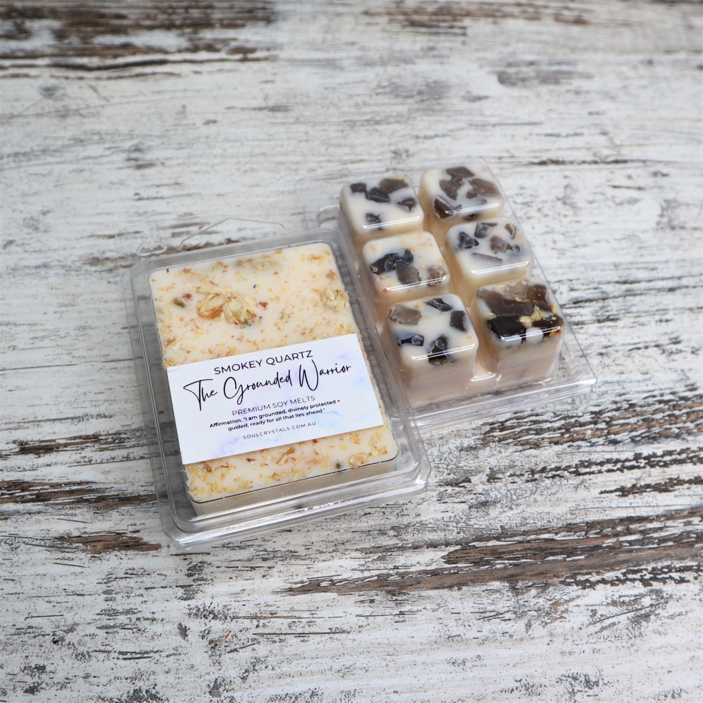 'Grounded Warrior' Soy Wax Melts | Smokey Quartz