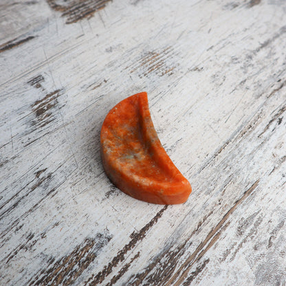 Sunstone Moon Bowl | Inner Fire & Golden Light