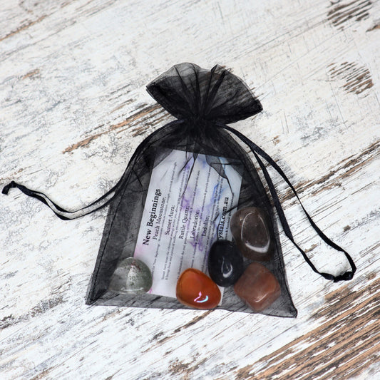 'New Beginnings' Crystal Kit | Fresh Starts, Intuition & Aligned Growth