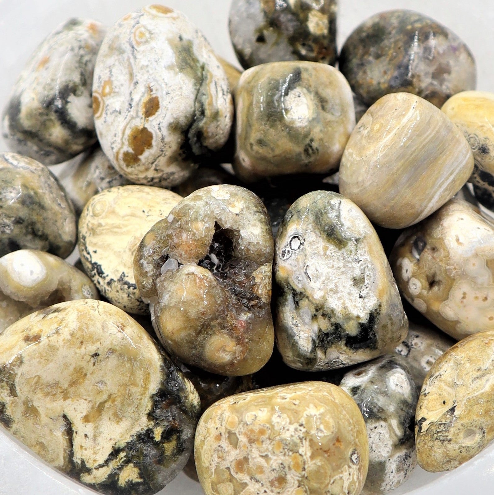 Ocean Jasper Tumble | Renewal, Joy &amp; Emotional Flow