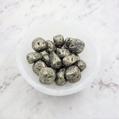 Pyrite Tumble | Prosperity, Motivation & Protection