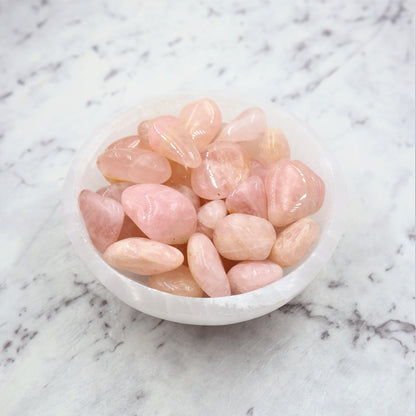 Rose Quartz Tumble | Love, Self-Worth & Heart Healing