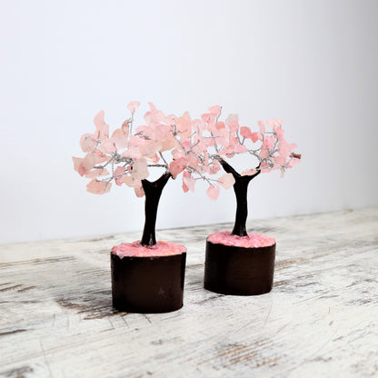 Rose Quartz Mini Crystal Tree