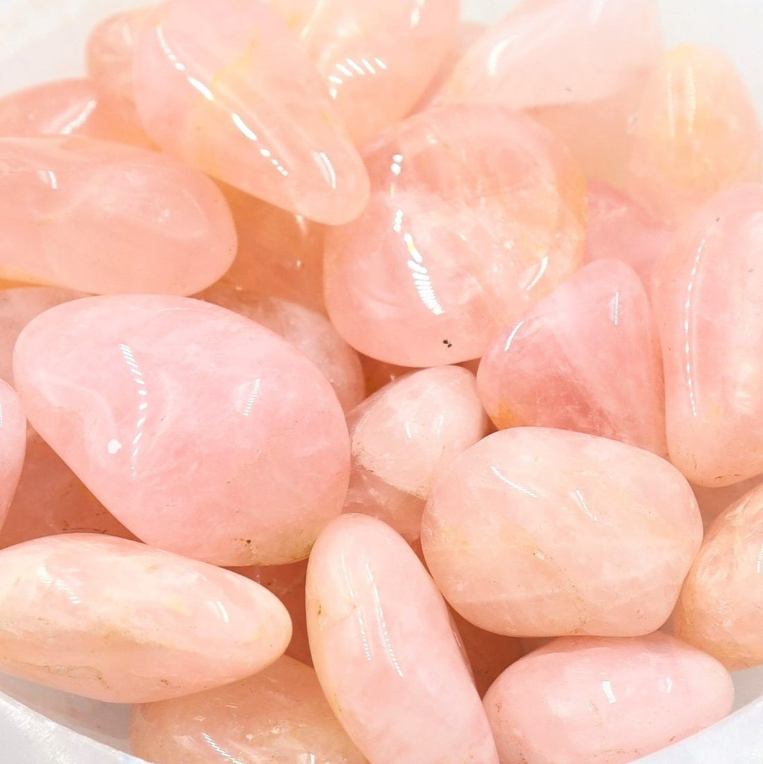 Rose Quartz Tumble | Love, Self-Worth &amp; Heart Healing