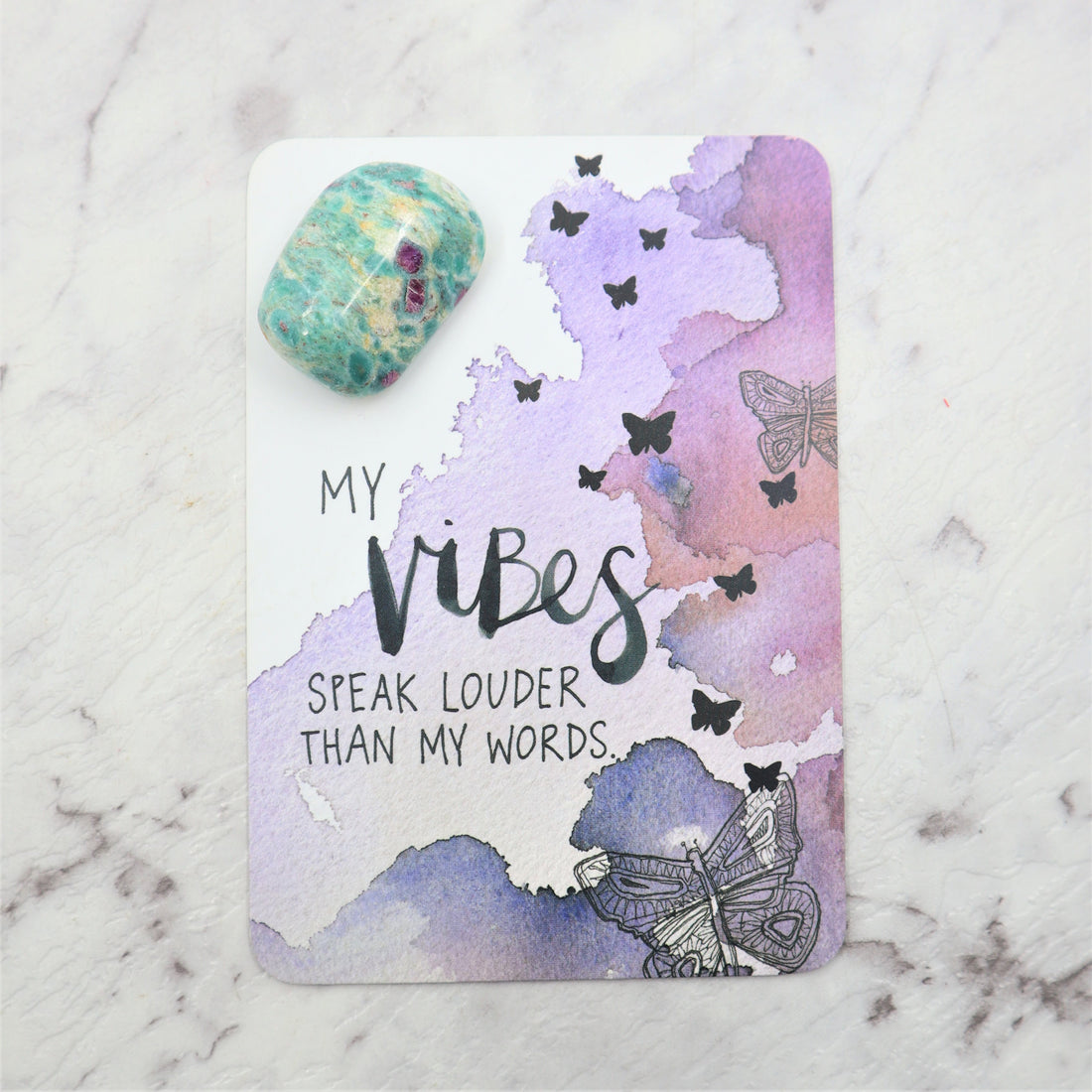 Ruby Fuchsite Tumble | Heart Healing, Courage &amp; Emotional Harmony