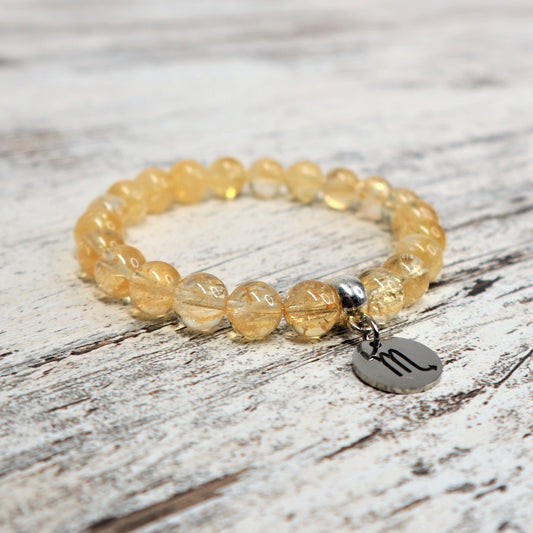 Scorpio Zodiac Bracelet (Silver)