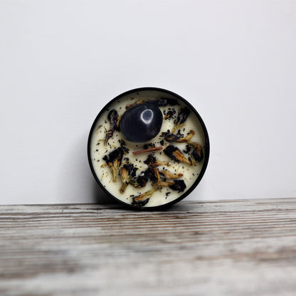 'Study Buddy' Soy Candle Tin | Fluorite