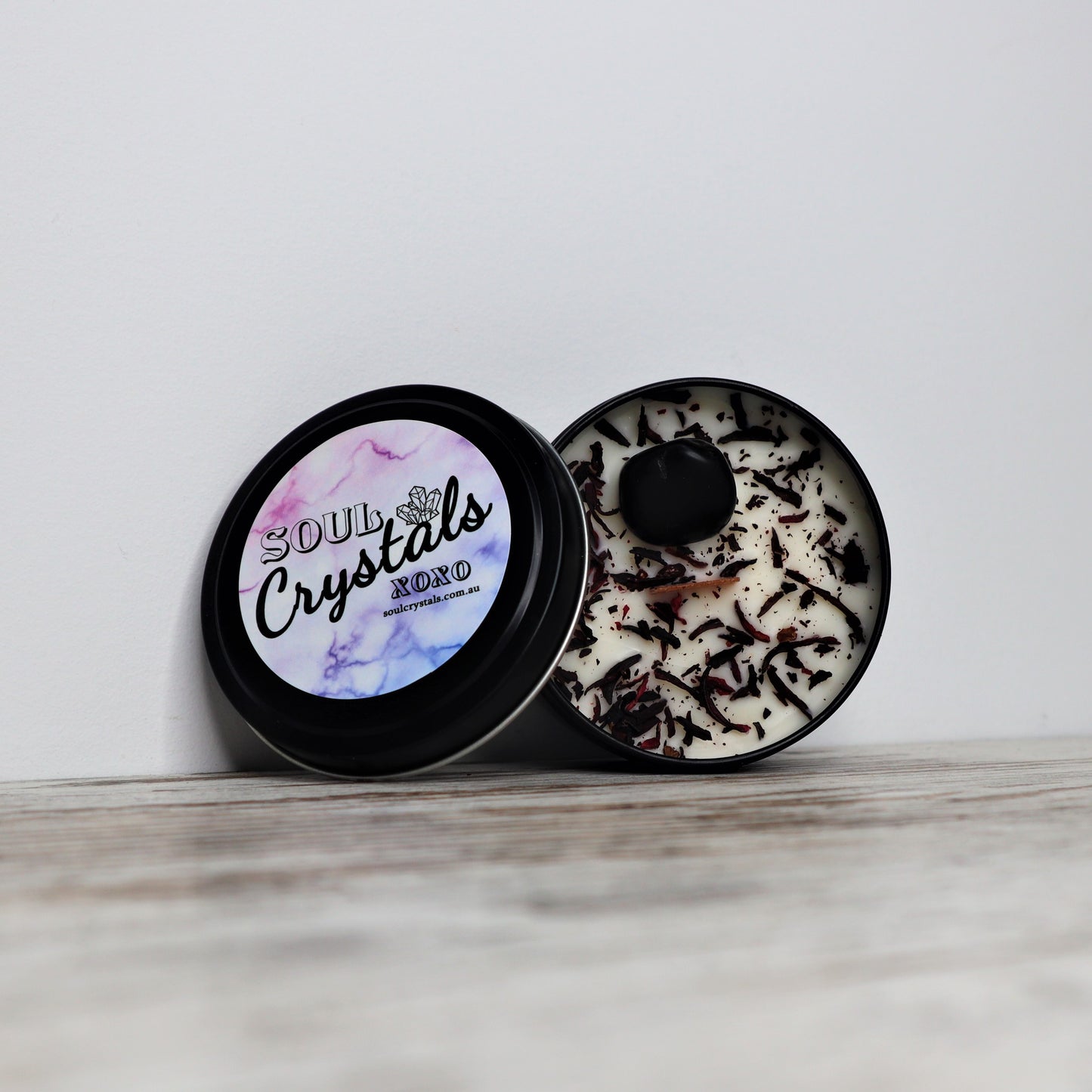 'The Protector' Soy Candle Tin | Black Tourmaline
