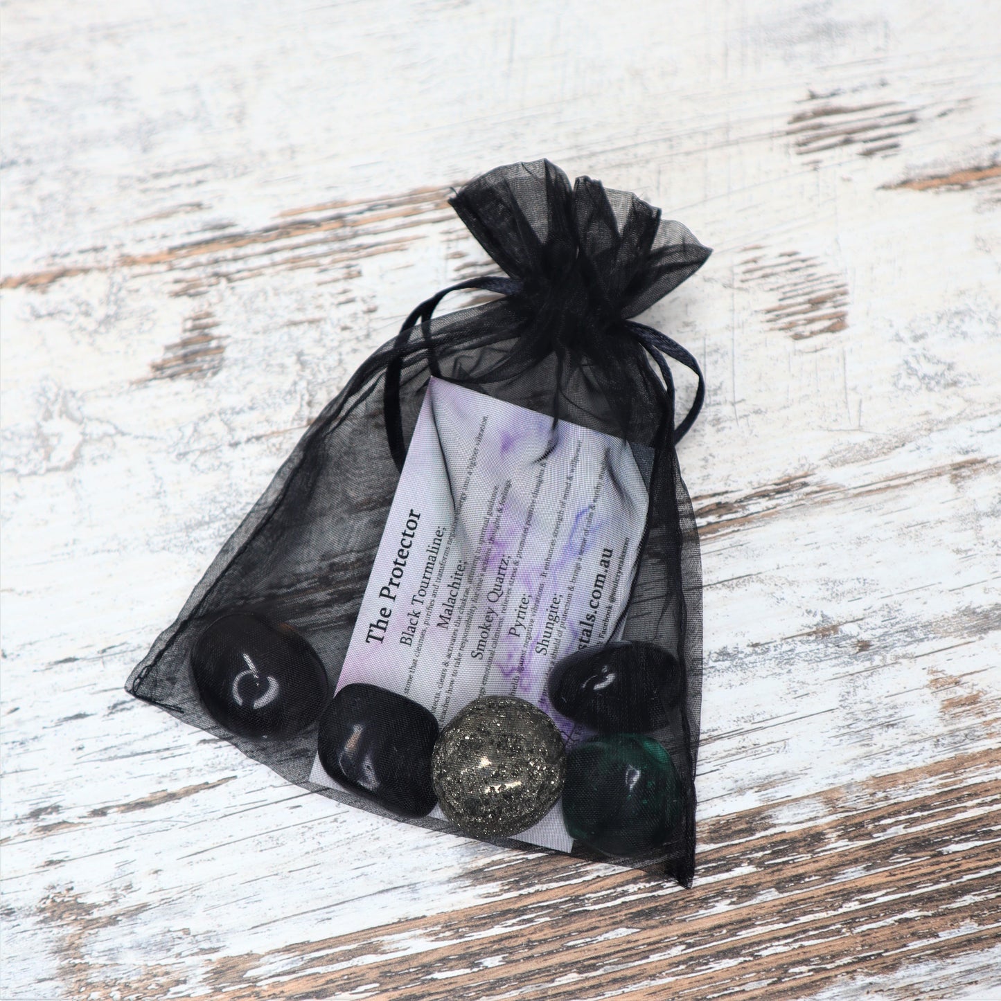 'The Protector' Crystal Kit | Shielding, Grounding & Energetic Defence