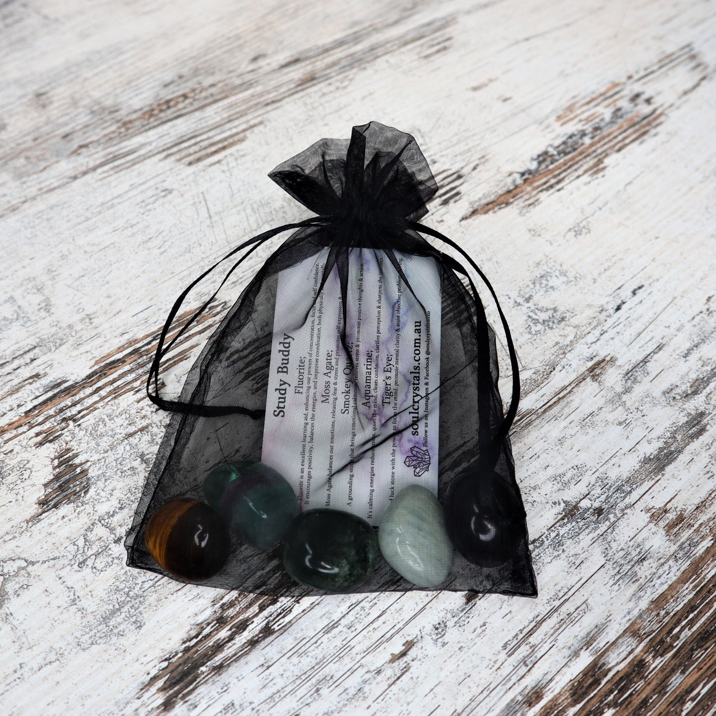 'Study Buddy' Crystal Kit | Focus, Calm & Mental Clarity